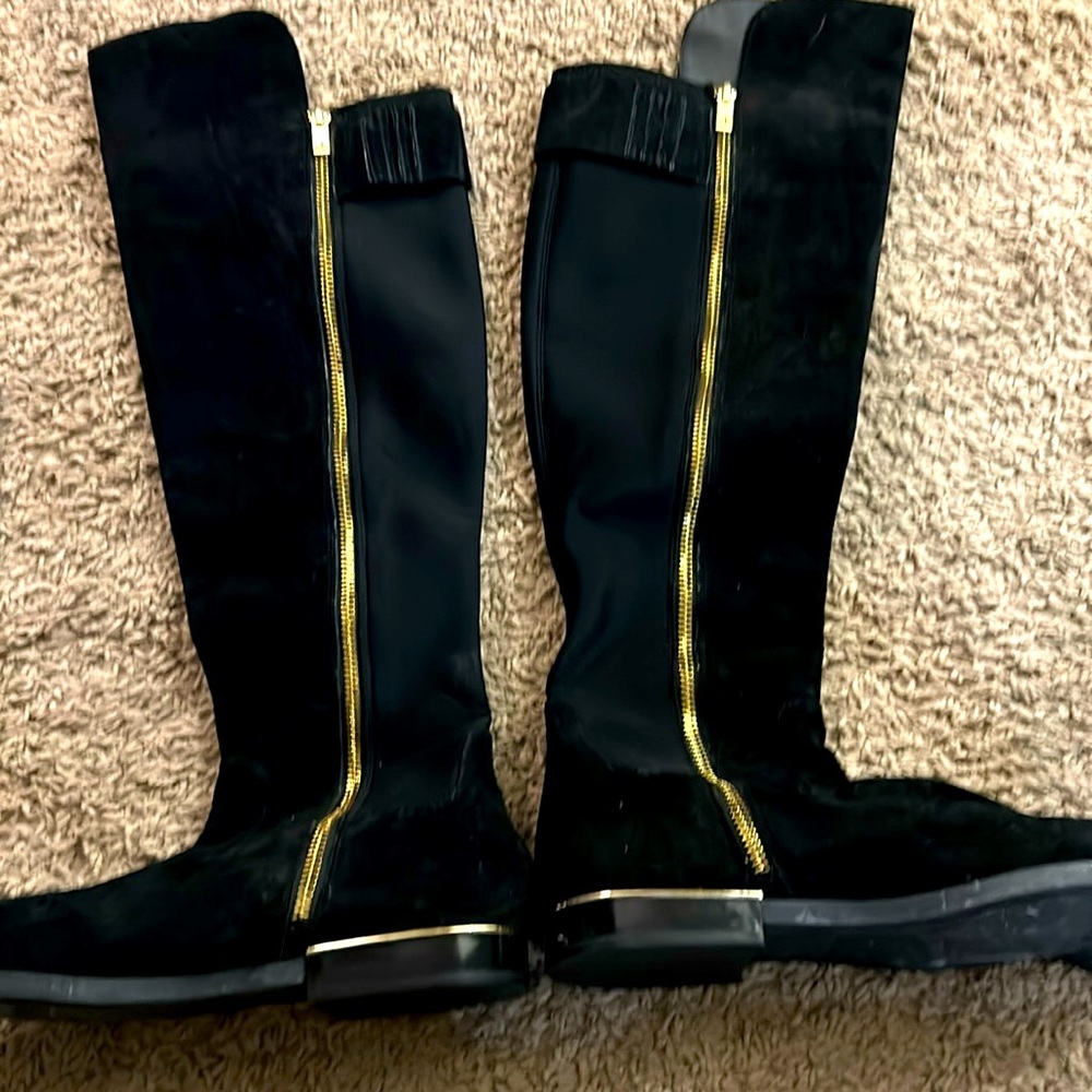 Calvin Klein Suede Over The Knee Boots